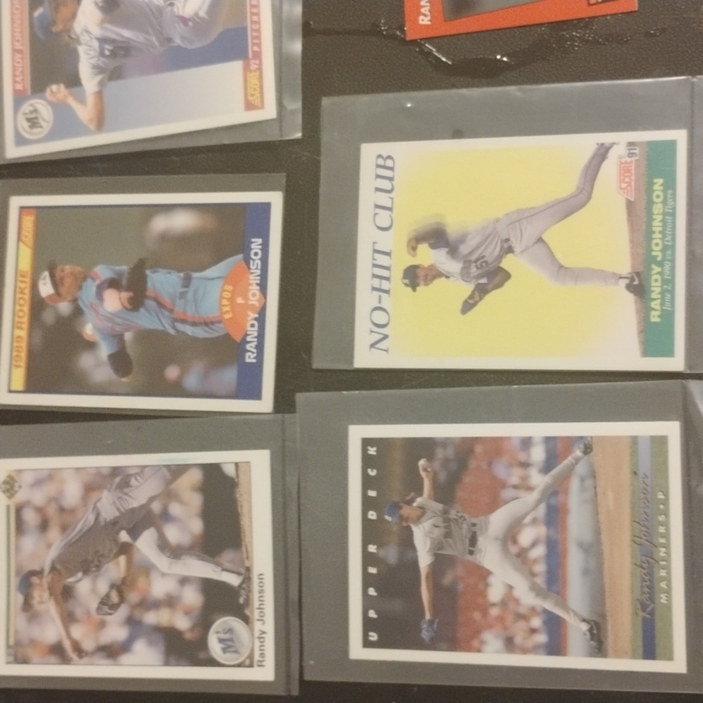 Randy Johnson two rookie cards